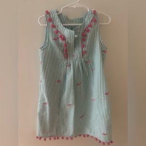 Seersucker dress Sz 5/6